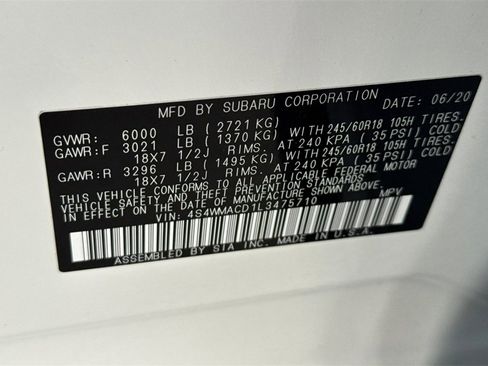 Used 2020 Subaru Ascent Premium w/ Convenience Package image 37