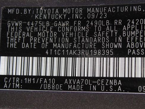 Used 2024 Toyota Camry LE FWD image 58