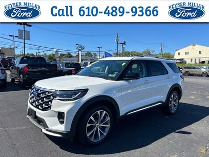 Used 2025 Ford Explorer Platinum w/ Ultimate Package