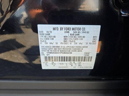 Certified 2023 Ford Explorer XLT w/ Equipment Group 202A AWD/4WD image 27