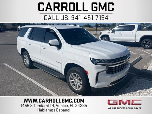 Used 2021 Chevrolet Tahoe LT RWD image 1