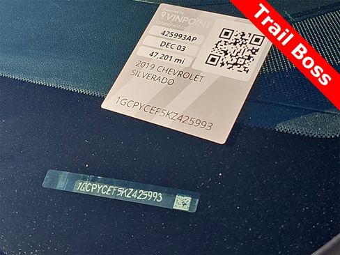 Used 2019 Chevrolet Silverado 1500 Custom Trail Boss w/ Custom Convenience Package image 24