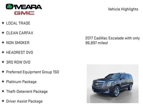 Used 2017 Cadillac Escalade Platinum image 7