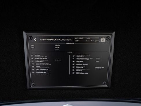 Certified 2025 Ferrari Roma Spider image 33