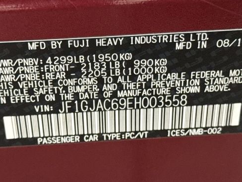 Used 2014 Subaru Impreza 2.0i Premium w/ Utility Package #2A AWD/4WD image 26