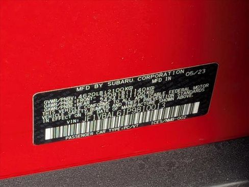 Used 2023 Subaru WRX Limited image 17