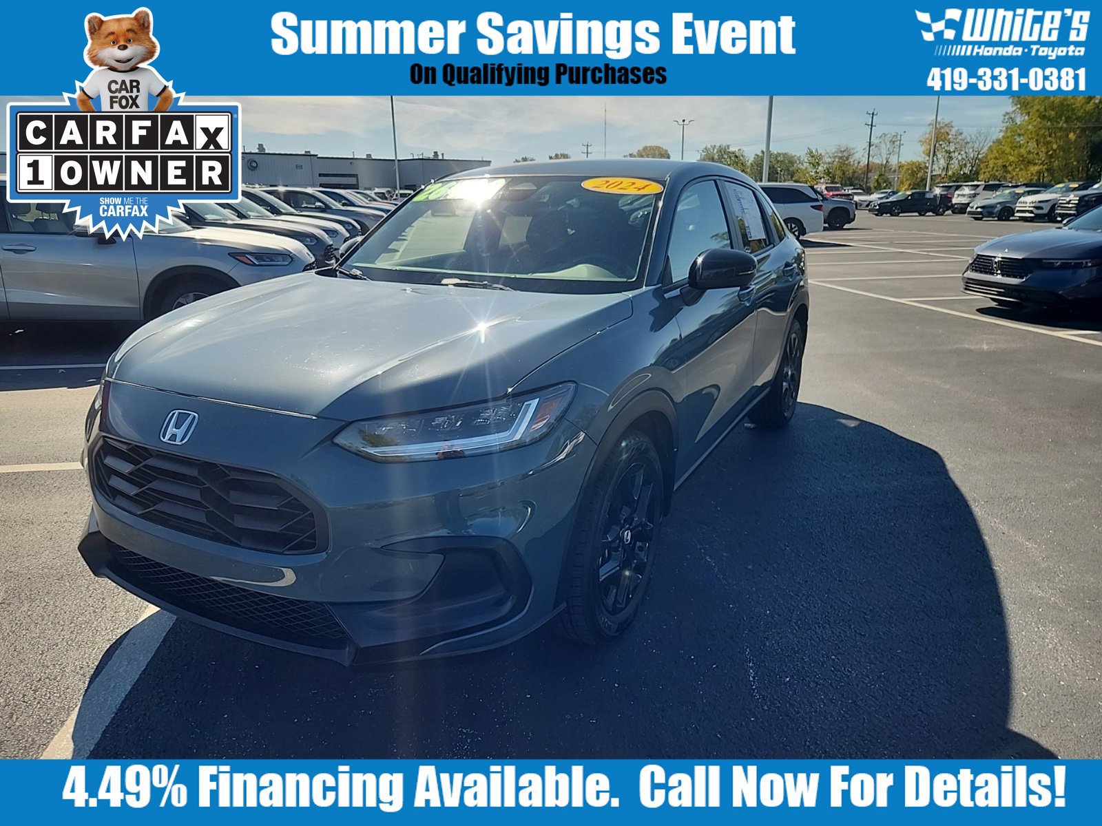 Used 2024 Honda HR-V Sport image 1