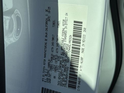 New 2025 Toyota Tacoma SR5 image 32