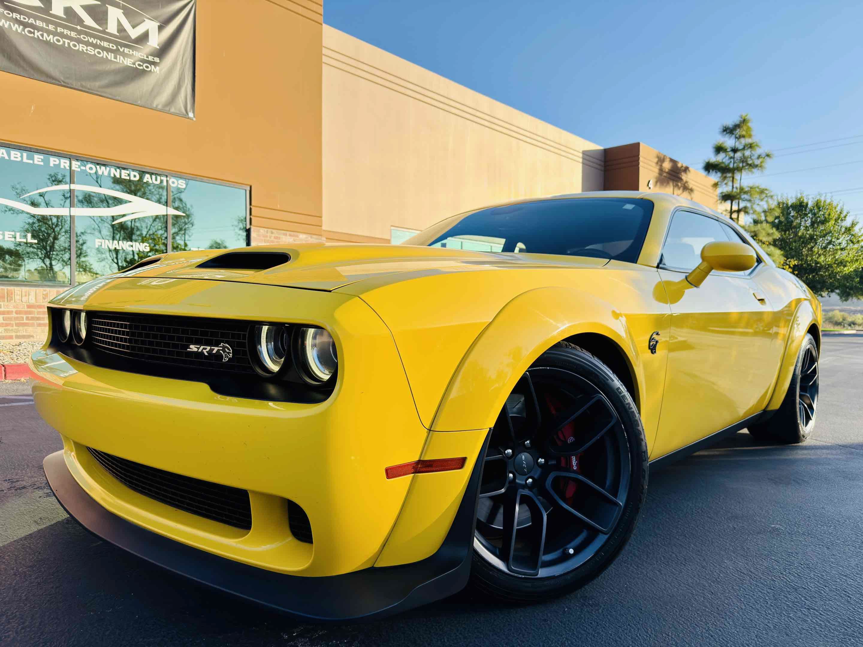 Used 2019 Dodge Challenger SRT Hellcat w/ Widebody Package RWD image 88