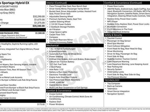 Used 2024 Kia Sportage EX w/ EX Premium Package image 22