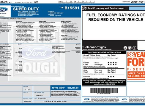 Used 2016 Ford F250 Lariat w/ Chrome Package AWD/4WD image 10