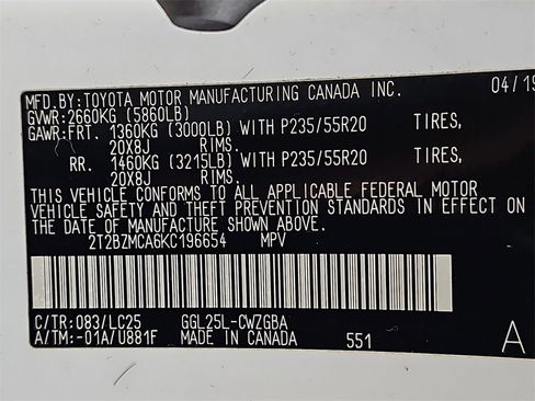 Used 2019 Lexus RX 350 F Sport w/ Navigation Package image 37