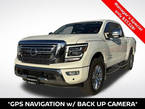 Certified 2021 Nissan Titan SL w/ Moonroof Package image 1