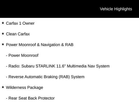 Used 2023 Subaru Outback Wilderness image 12
