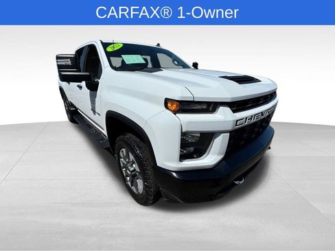 Used 2022 Chevrolet Silverado 2500 Custom w/ Custom Value Package AWD/4WD image 1