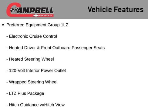 Used 2025 Chevrolet Silverado 1500 LTZ w/ Technology Package AWD/4WD image 10
