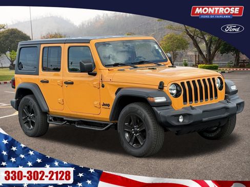 Used 2021 Jeep Wrangler Unlimited Sport AWD/4WD image 1