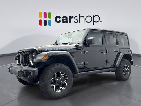 Used 2022 Jeep Wrangler Unlimited Rubicon 4xe w/ Cold Weather Group image 1