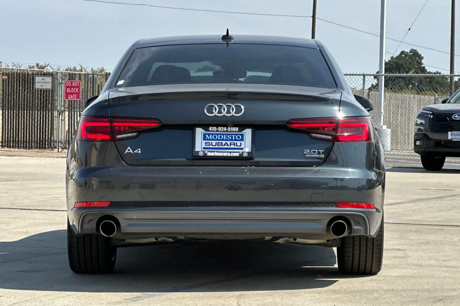 Used 2018 Audi A4 2.0T Premium Plus w/ Premium Plus Package AWD/4WD image 4