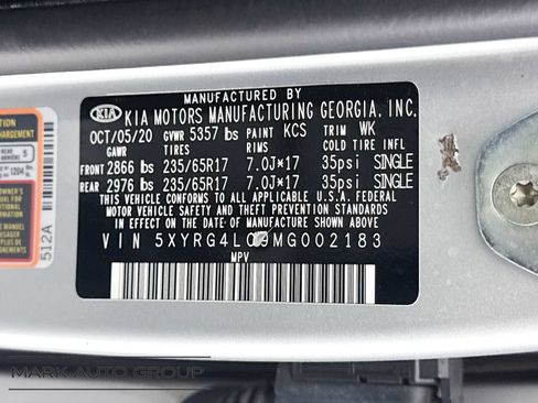 Used 2021 Kia Sorento LX FWD image 34
