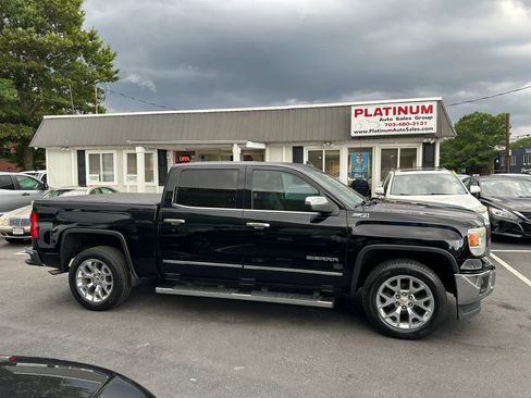 Used 2015 GMC Sierra 1500 SLT w/ SLT Crew Cab Value Package AWD/4WD image 2