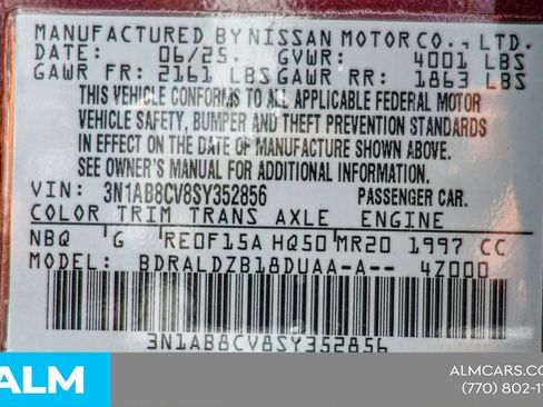 Used 2025 Nissan Sentra SV w/ All-Weather Package FWD image 46
