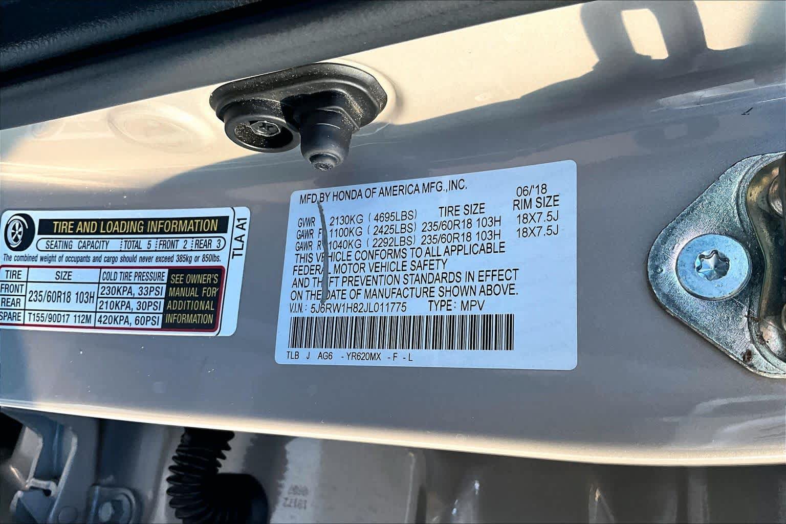 Used 2018 Honda CR-V EX-L image 34