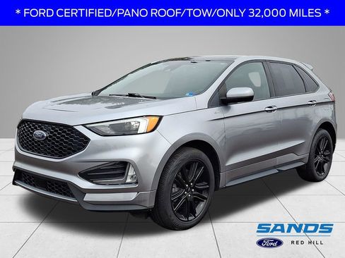 Certified 2021 Ford Edge ST-Line w/ Class II Trailer Tow Package AWD/4WD image 1