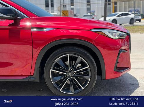 Used 2023 INFINITI QX55 Sensory w/ Lighting Package AWD/4WD image 4
