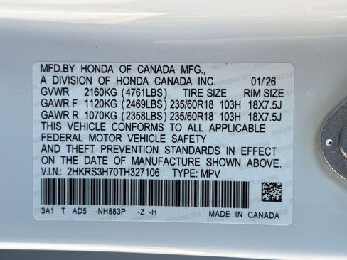 New 2026 Honda CR-V EX-L image 28