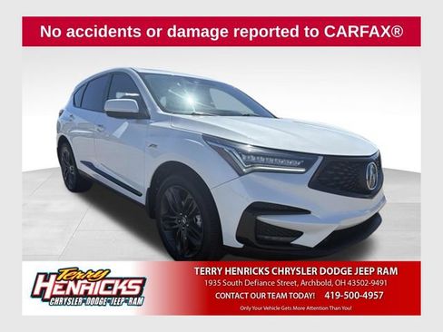 Used 2020 Acura RDX A-Spec AWD/4WD image 1
