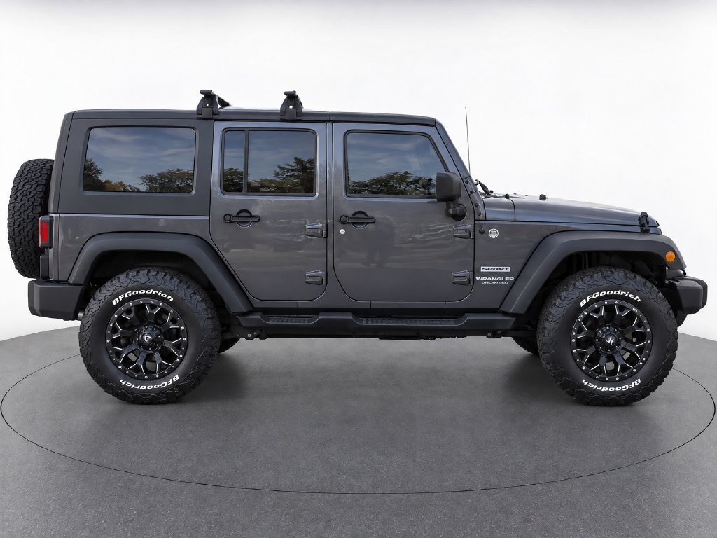 Used 2017 Jeep Wrangler Unlimited Sport w/ Quick Order Package 24S AWD/4WD image 4