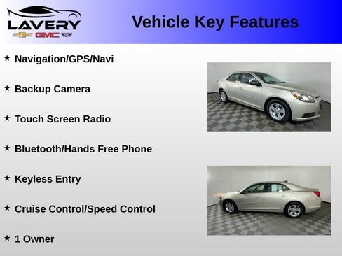 Used 2015 Chevrolet Malibu LS w/ Protection Package FWD image 2