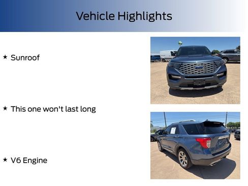 Used 2020 Ford Explorer Platinum w/ Premium Technology Package AWD/4WD image 12