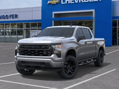 New 2026 Chevrolet Silverado 1500 Custom w/ Turbomax Blackout Package AWD/4WD image 6