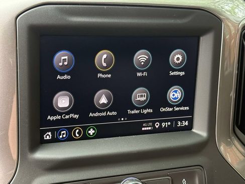 Used 2024 Chevrolet Silverado 1500 Custom w/ Turbomax Blackout Package AWD/4WD image 6