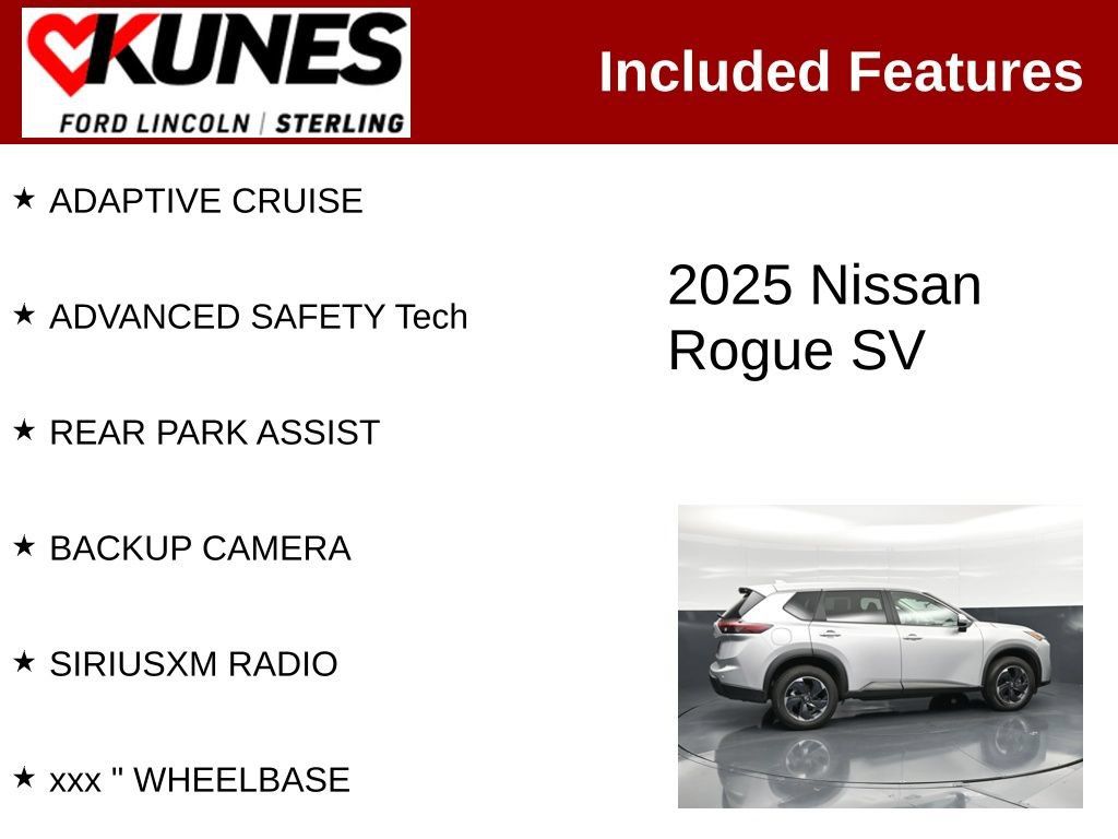 Used 2025 Nissan Rogue SV AWD/4WD image 2