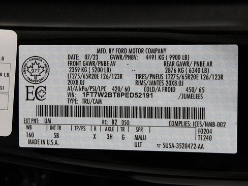 Used 2023 Ford F250 Lariat w/ Lariat Ultimate Package image 76