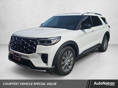 New 2026 Ford Explorer Platinum