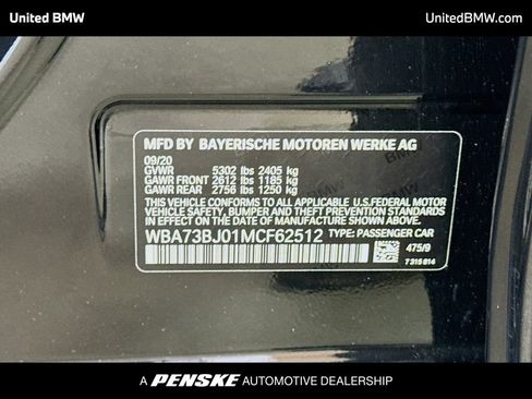 Used 2021 BMW 540i xDrive AWD/4WD image 15