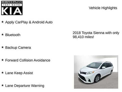 Used 2018 Toyota Sienna LE image 7