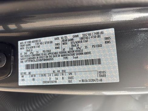 New 2025 Ford F150 XLT w/ Equipment Group 302A MID image 20