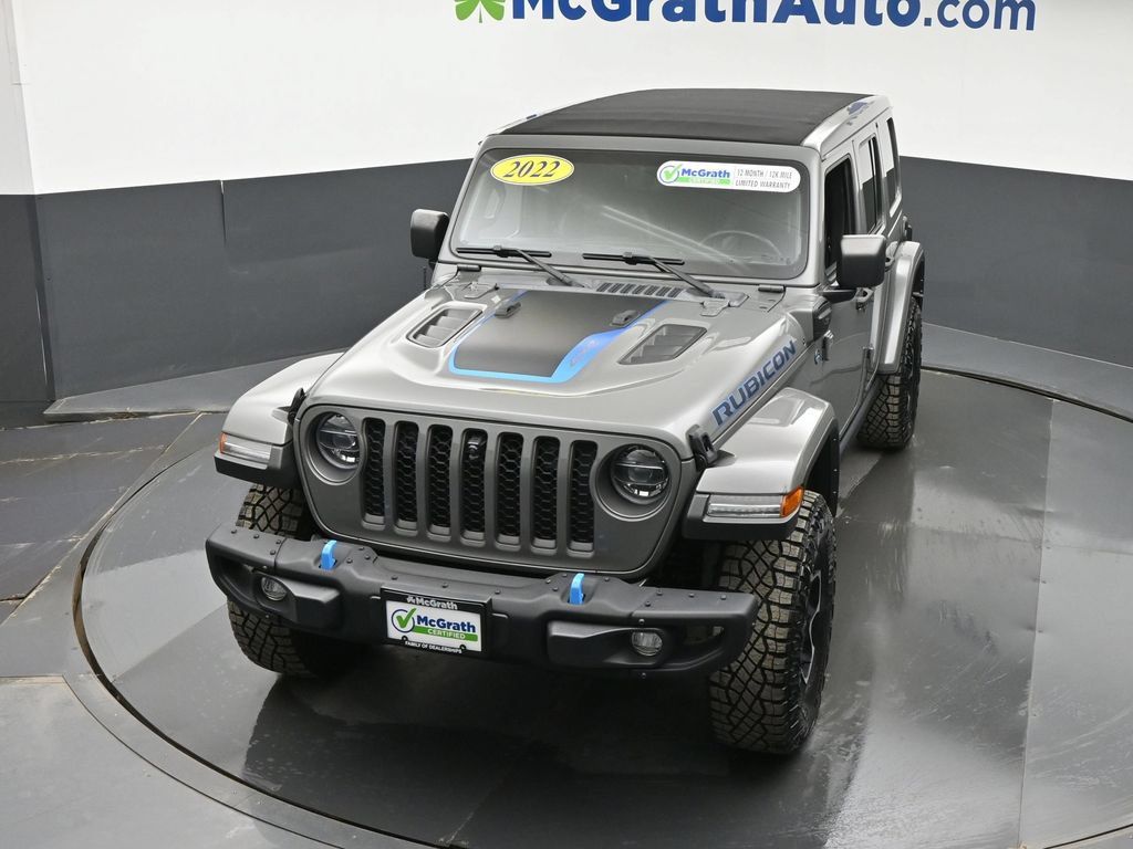 Used 2022 Jeep Wrangler Unlimited Rubicon 4xe w/ Steel Bumper Group AWD/4WD image 26
