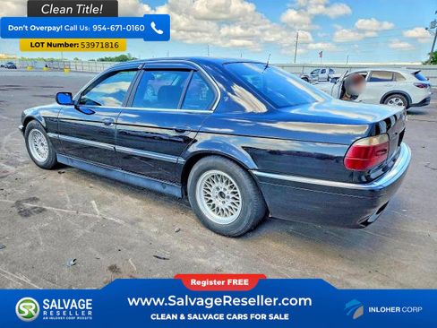 Used 1998 BMW 740i RWD image 3