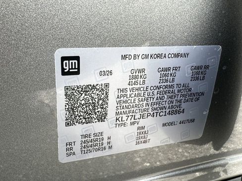 New 2026 Chevrolet Trax RS FWD image 17