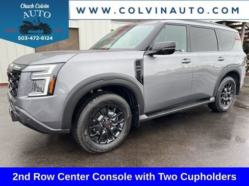 New 2026 Nissan Armada PRO-4X w/ Captain's Chari Seat Package AWD/4WD image 2