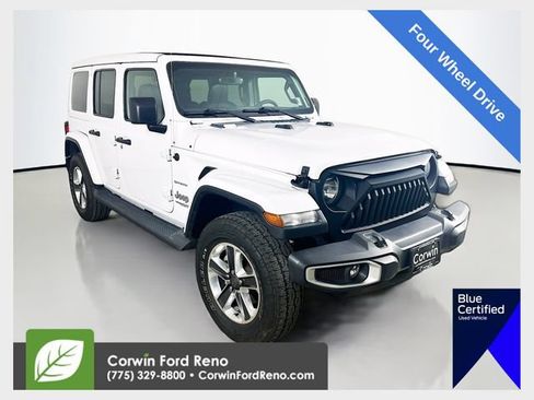 Used 2019 Jeep Wrangler Unlimited Sahara AWD/4WD image 1