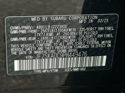 Certified 2023 Subaru Forester Premium AWD/4WD image 28