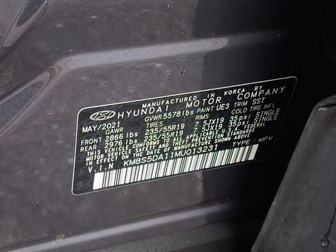 Used 2021 Hyundai Santa Fe Limited AWD/4WD image 30