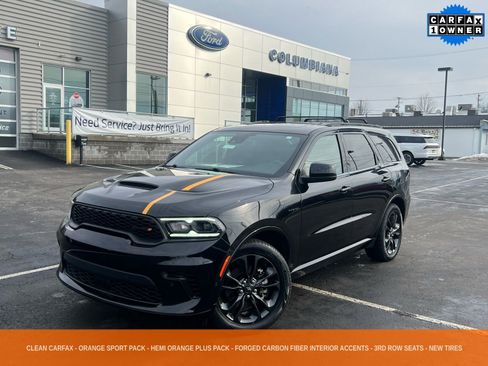 Used 2023 Dodge Durango R/T w/ Hemi Orange Plus Package image 1